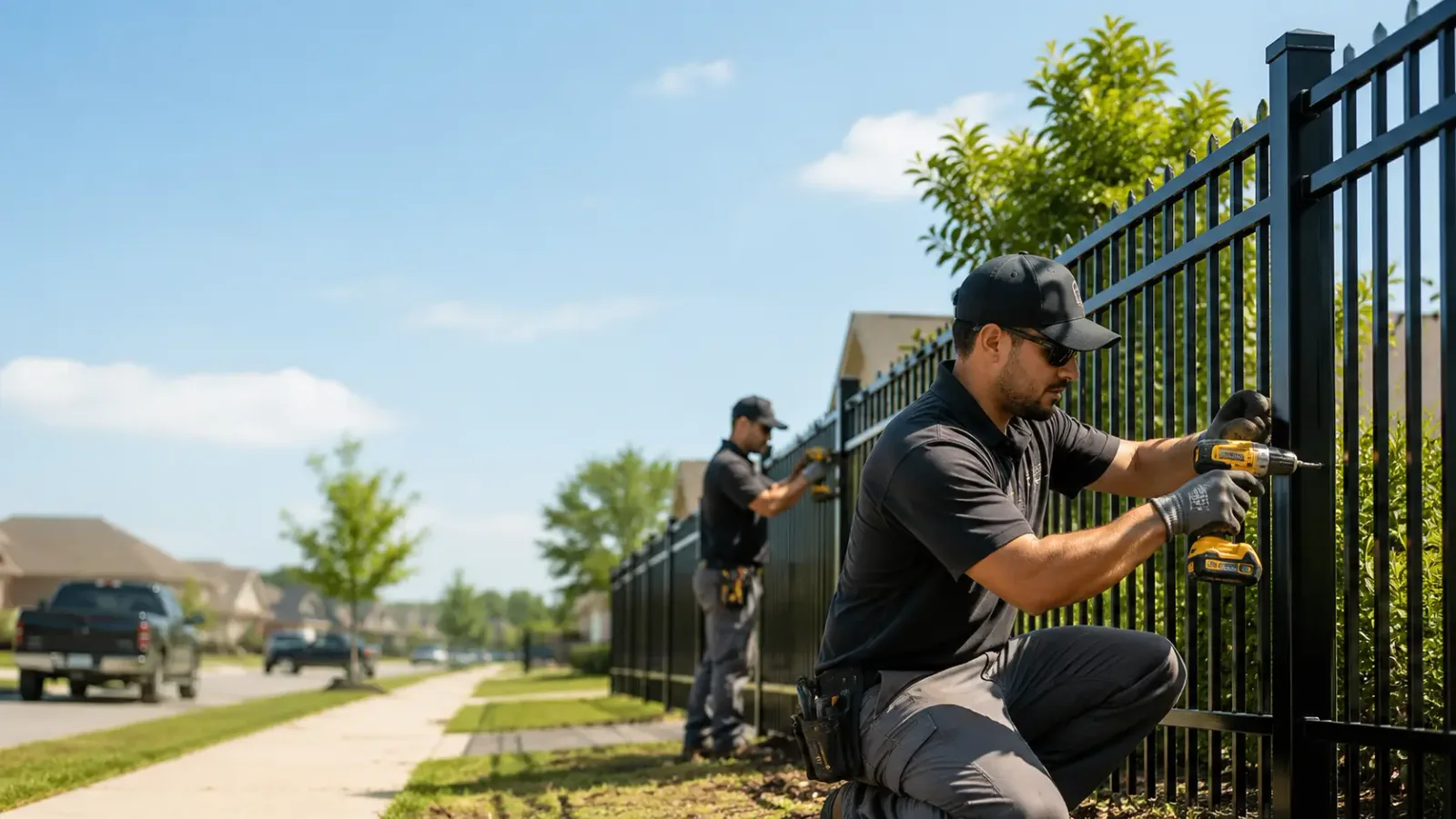 Metal Fence Installation in Barnegat, NJ